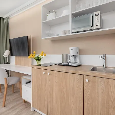 Bel Mare Green Leaf Studio With Balcony By Noclegi Renters Międzyzdroje Zewnętrze zdjęcie